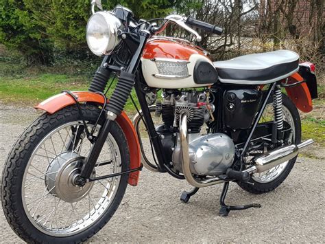 The 1946 triumph t100 tiger was a 500cc vertical twin with a single carburetor & a rigid frame, but the girder front end had been upgraded to telescopic forks. 1964 TRIUMPH TIGER 500. STUNNING CLASSIC. SOLD | Car and ...
