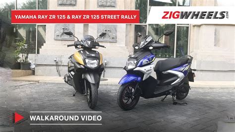 Yamaha Ray ZR 125 Fi Ray ZR 125 Street Rally Walkaround Specs