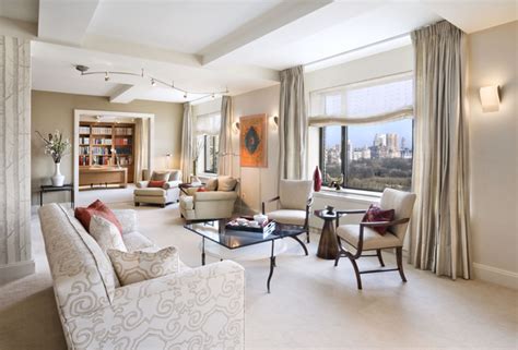 Living Room Upper East Side Apartment New York City Traditional