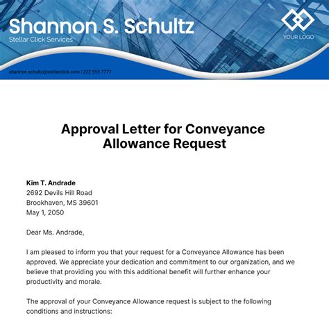 Approval Letter For Conveyance Allowance Request Template Edit Online