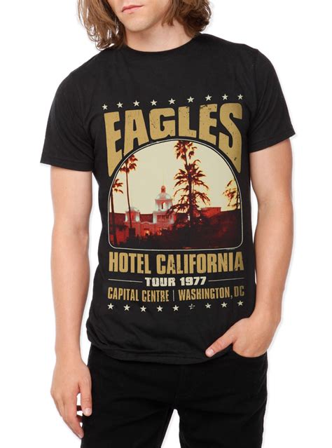 Eagles Hotel California T Shirt Hot Topic Band Tee Shirts Shirts