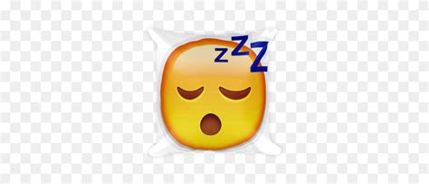 Emoji Pillow Sleeping Emoji Png Flyclipart