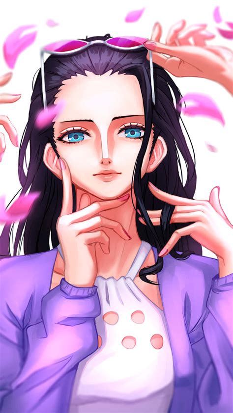 Download Enigmatic Nico Robin From One Piece Anime Wallpaper