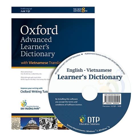 TỪ ĐiỂn Oxford Advanced Learners Dictionary 8th Edition Anh Anh ViỆt