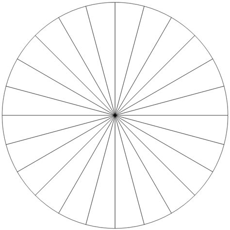 Diy Pie Chart Templates For Teachers Student Handouts