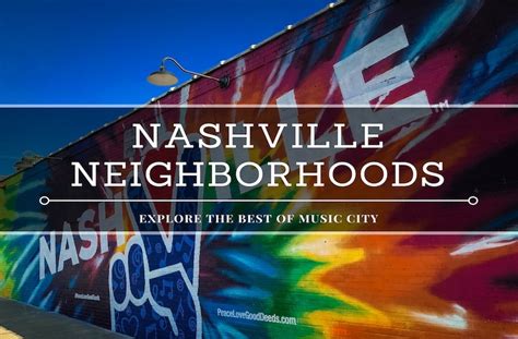Nashvilles Hottest Neighborhoods
