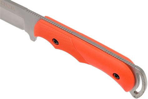 Gerber Freeman Guide Fixed 31 003584 Drop Point Orange Fine Edge