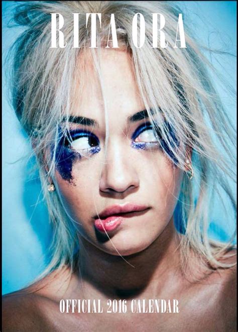 Rita Oras Official 2016 Calendar Rita Ora New Outfits Rita