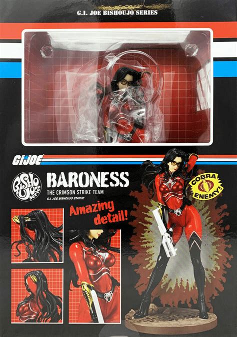 Kotobukiya Gi Joe Baroness Crimson Strike Team Bishoujo Statue