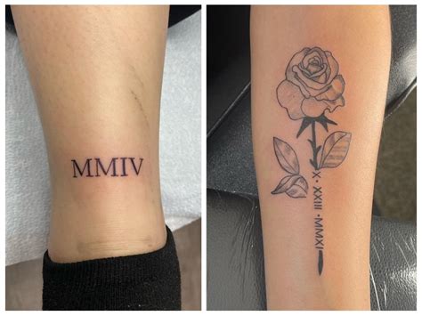 Update More Than 75 Roman Numeral Birthday Tattoo Vn