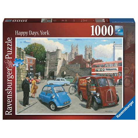 Ravensburger Happy Days York Jigsaw Puzzle 1000 Piece 70 X 50cm