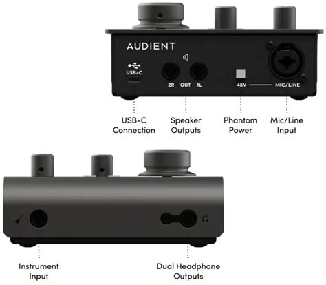 Audient Id4 Mkii Usb C Audio Interface User Guide