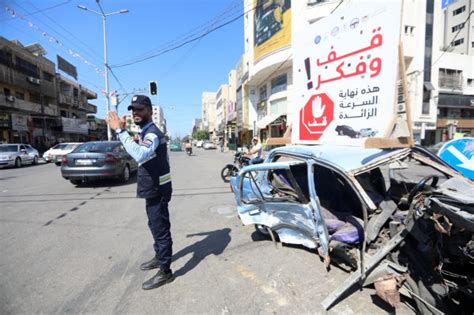 المرور بغزة إصابة في خمسة حوادث سير خلال الـ24 ساعة الماضية