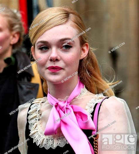 Celebrities Attend The Gucci Catwalk Show At Westminster Abbey