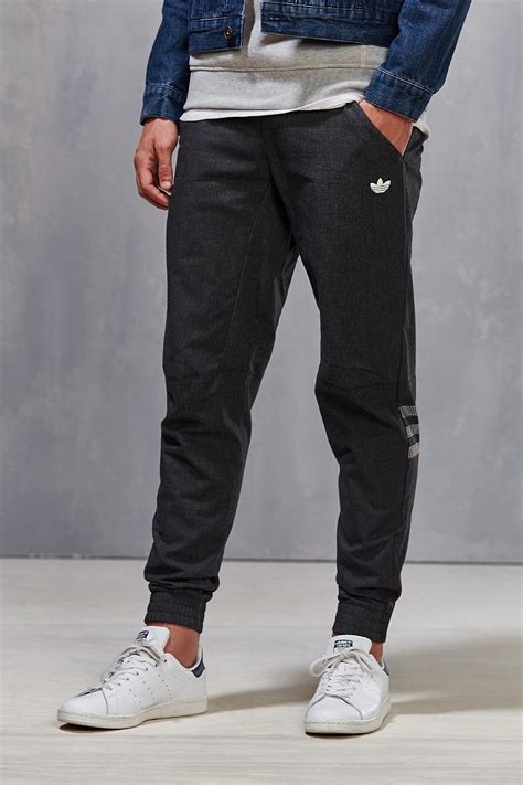 Adidas Originals Sport Luxe Woven Pant In Black For Men Lyst