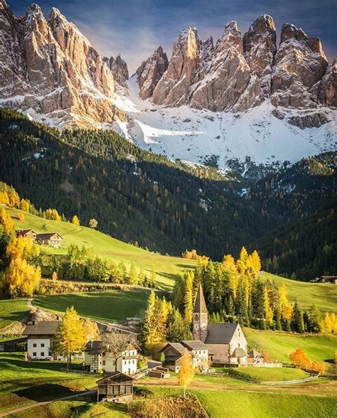 Val Di Funes Italy 📷 By Stefanotermanini Beautiful Landscapes