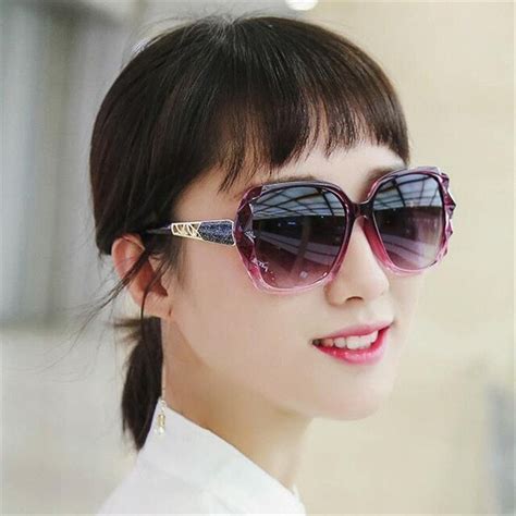 Women Sunglasses New Trend Elegant Temperament Personality Korean Men All Match Ultraviolet