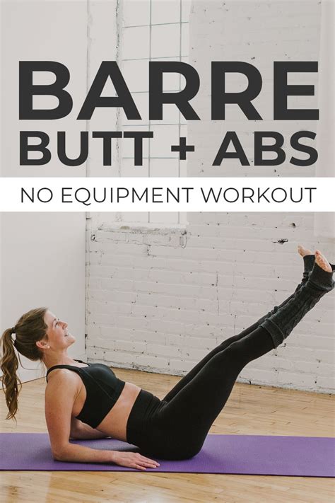10 Minute Barre Core Workout Video Nourish Move Love