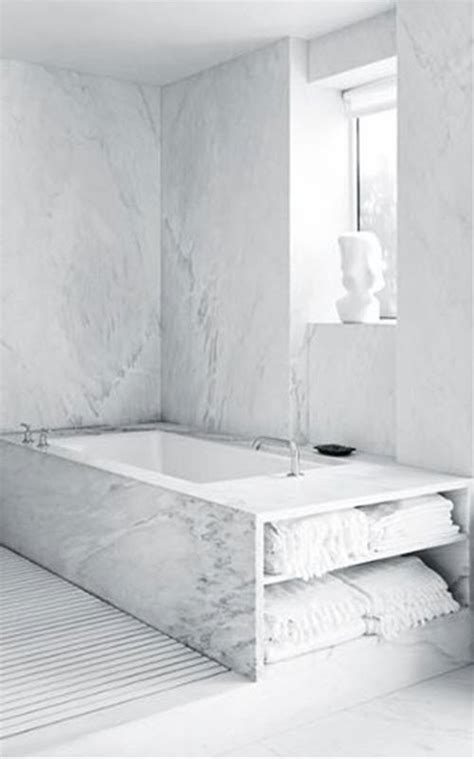 29 White Marble Bathroom Wall Tiles Ideas And Pictures 2021