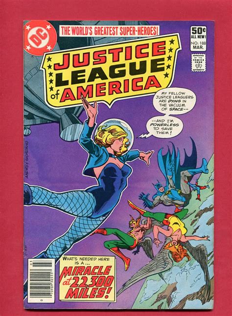 Justice League Of America Volume 1 1960 188 Mar 1981 Dc Comics