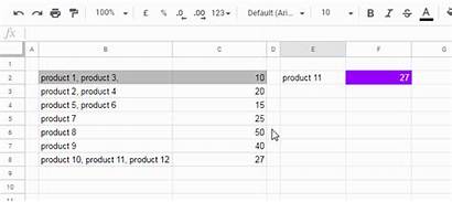 Vlookup Comma Sheets Google Separated Values Tips