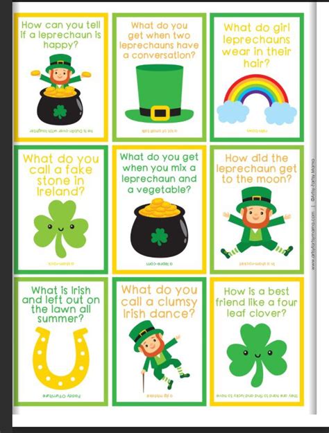 Free Printable Leprechaun Notes Printable Word Searches