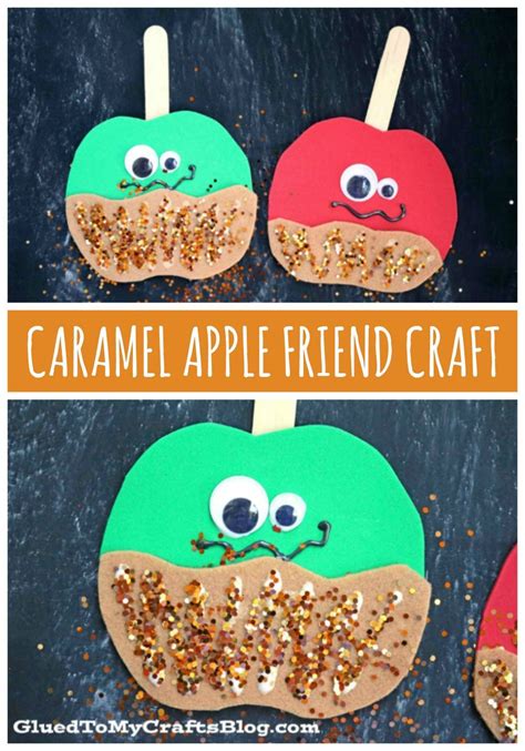Felt Caramel Apple Friends Craft For Kids Artofit