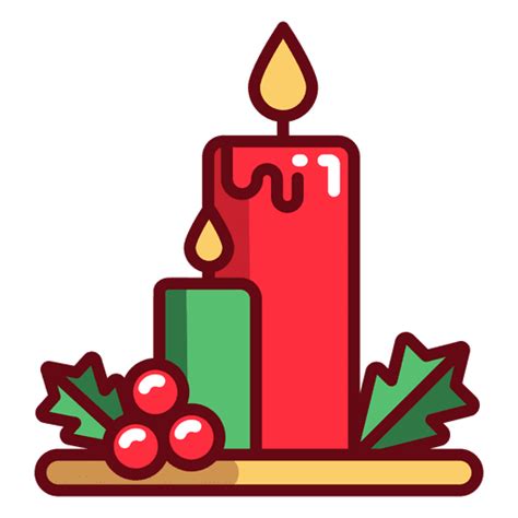 Christmas Candles Icon Transparent Png And Svg Vector