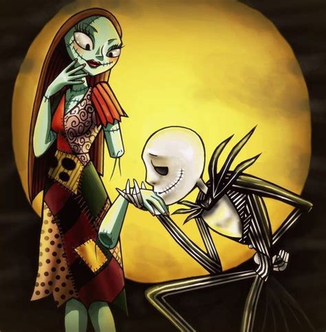 Couple Spotlightjack And Sally Cartoon Amino