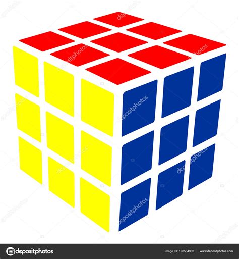 Rubiks Cube Vector Eps Stock Vector Image By ©leonardo255 193534902