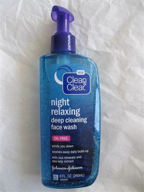 Clean And Clear Night Relaxing Deep Cleaning Face Wash Review