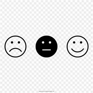 Smiley Rating Scale Emoji Png 1000x1000px Smiley Black And White