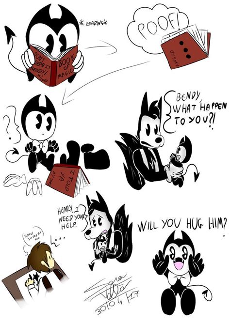 Baby Bendy Doddles Batim By Skullgirl 2000 Bendy And The Ink