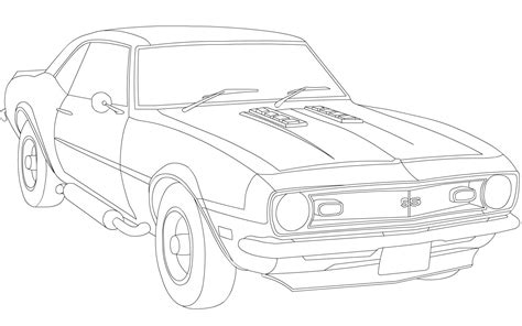 1969 Camaro Coloring Pages Coloring Pages World