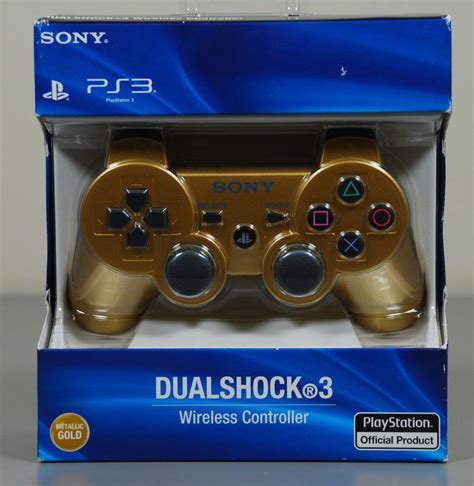 Sony Playstation 3 Dualshock 3 Wireless Controller Metallic Gold