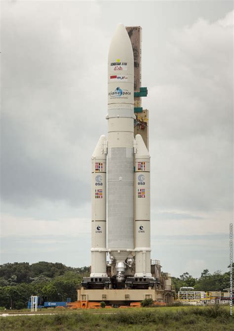 Ariane 5 Rocket Rolls To Launch Pad For Liftoff Friday Spaceflight Now