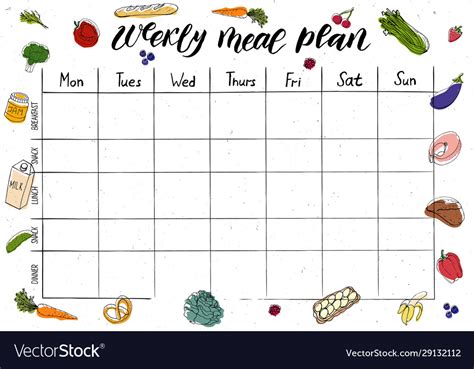Weekly Planner A4