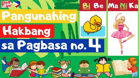 Pangunahing Hakbang Sa Pagbasa 4 Pagpapantig How To Teach Kids To