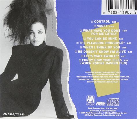 New Cd Album Janet Jackson Control Ebay