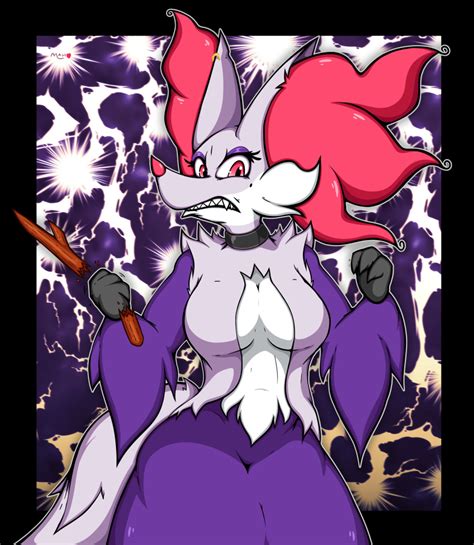 Rule 34 Big Breasts Breasts Delphox Female Furry Mahoxy Mahoxy Artist Pokémon Species