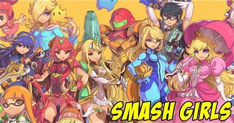 The Ladies Of Super Smash Bros All Come Together In This Gorgeous