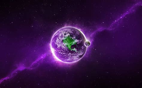 Purple Planet Wallpapers Top Free Purple Planet Backgrounds