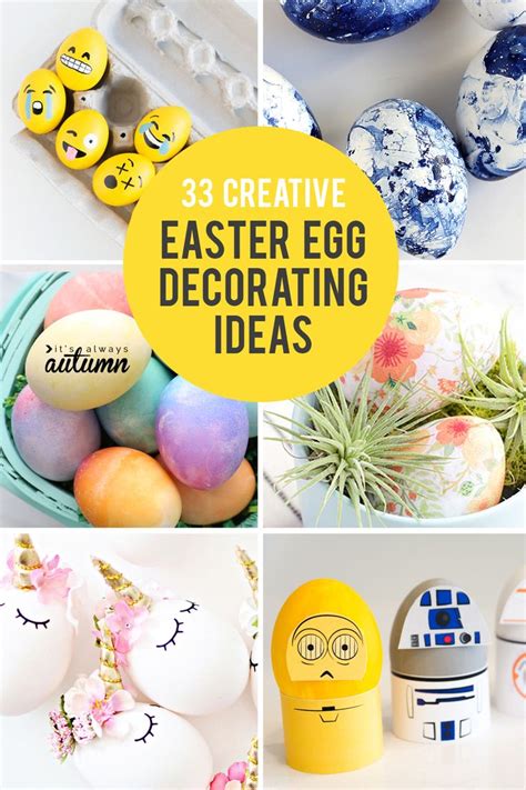 33 Amazing Egg Decorating Ideas For Easter Ditch The Dye Easter