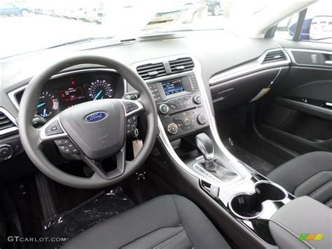 2014 Deep Impact Blue Ford Fusion Se Ecoboost 87617994 Photo 14