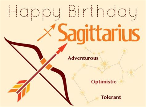 Happy Birthday Sagittarius Nov 22 To Dec 21 Sagittarius