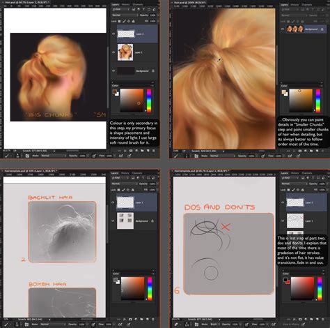 How To Paint Hair Hair Painting Painting Videos Tutorials Painting