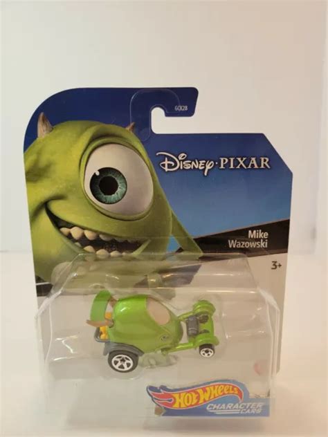 Hot Wheels Disney Pixar Mike Wazowski Character Car Version New