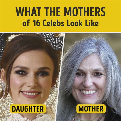 What Mothers Of Our Favorite Celebrities Look Like Celebrity What