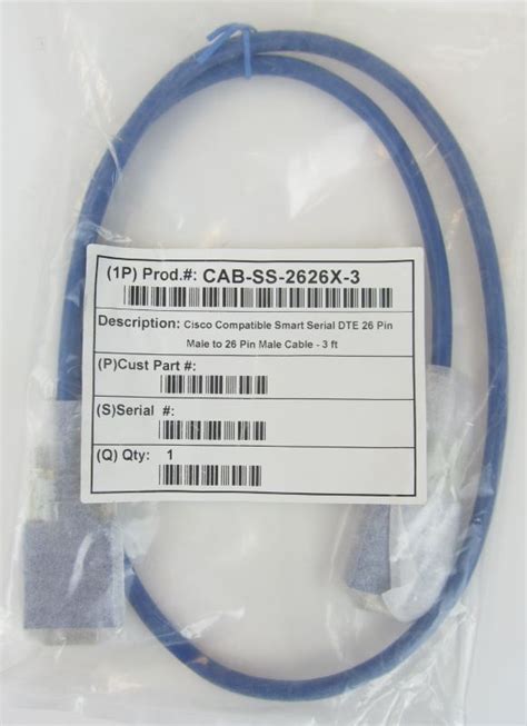 Cisco Cab Ss 2626x 3 Smart Serial Crossover Cable