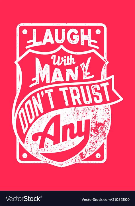 Dont Trust Any Royalty Free Vector Image Vectorstock